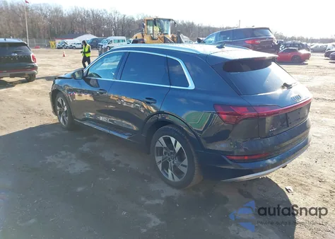 2021 Audi E-Tron Premium Plus Quattro from USA, damaged, VIN WA1LABGE0MB010040